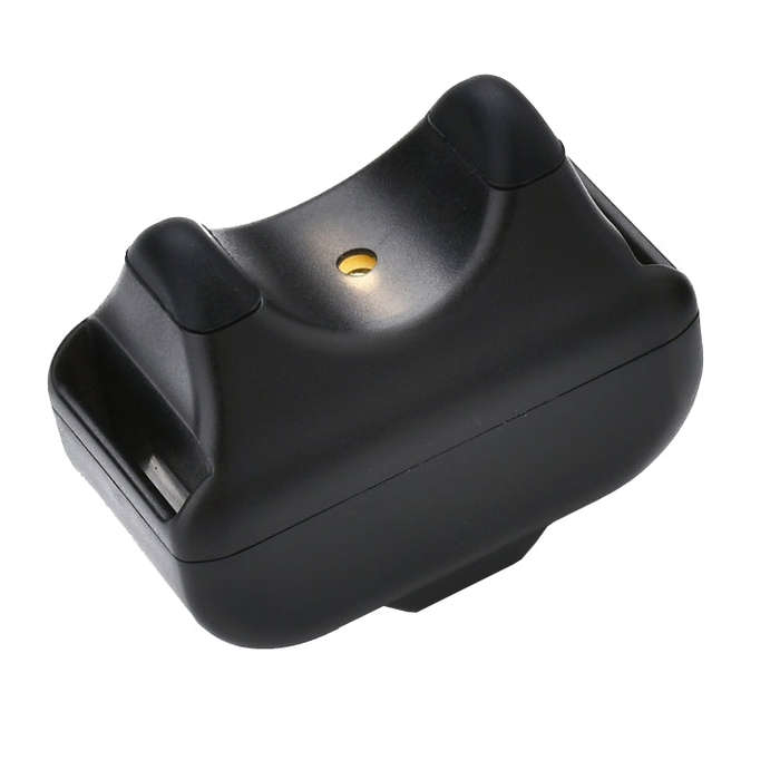 Pet Collar Trainer Rechargeable Automatic Bark Stop(Black White Spots)