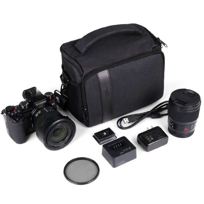 JRC MR70 SLR Single-shoulder Messenger Bag, Size: L(Black)