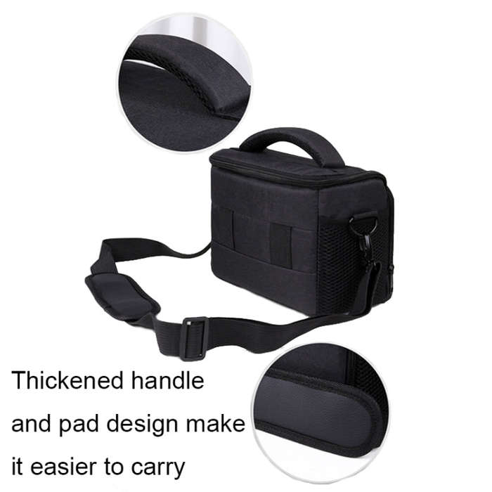 JRC MR70 SLR Single-shoulder Messenger Bag, Size: L(Black)