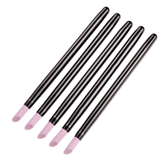 3 Sets 5 In 1 Nail Art Engraving And Grinding Pen Nail Repair Polishing Quartz Pen