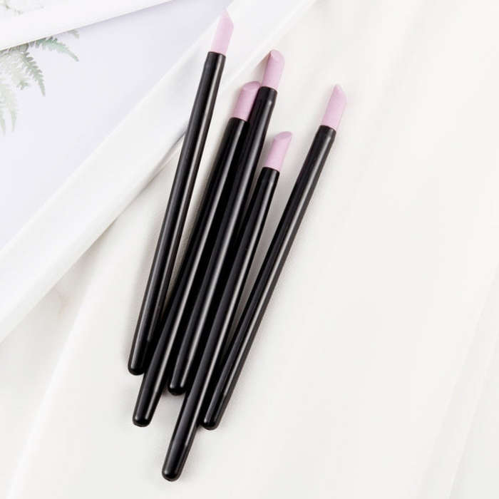 3 Sets 5 In 1 Nail Art Engraving And Grinding Pen Nail Repair Polishing Quartz Pen