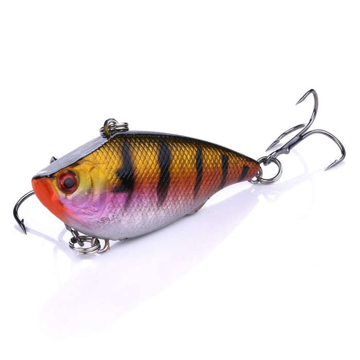 HENGJIA VI022 10g 6cm Plastic VIB Lure Hard Bait With Sound Beads(1)