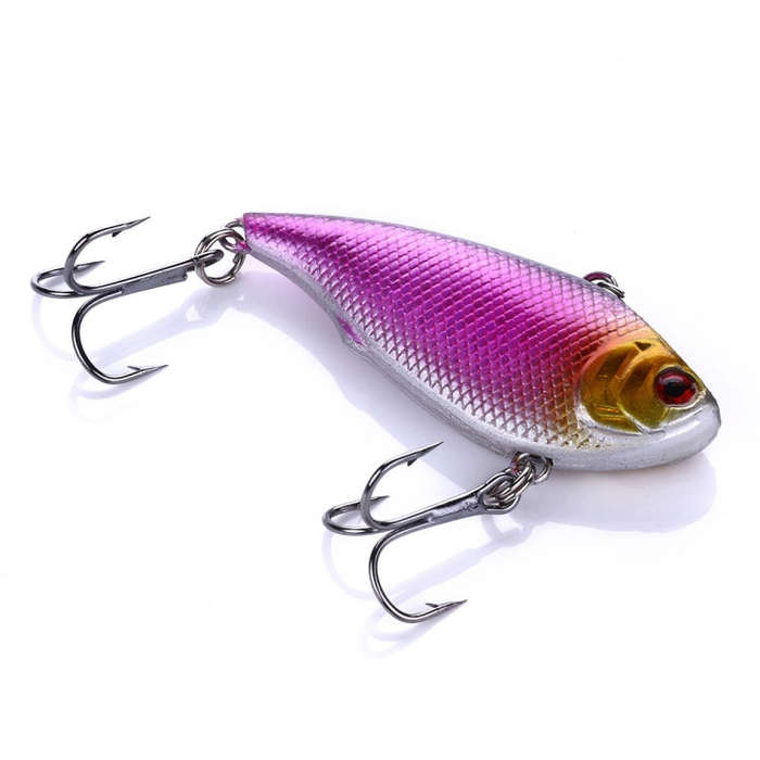 HENGJIA VI022 10g 6cm Plastic VIB Lure Hard Bait With Sound Beads(7)