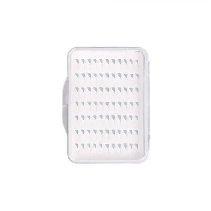 LEO 28055 Transparent Thin Flying Hook Box Fishing Hook Gear Box, Size: Small  77 Bit