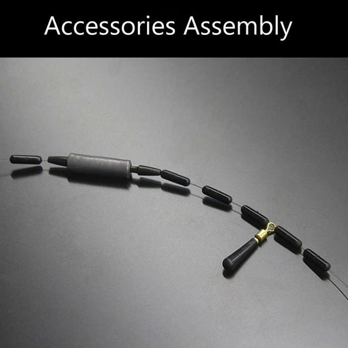 100 PCS / Bag LEO 27933 Rotating Movable Floating Seat Floating Socket Fishing Gear, Specificatio...
