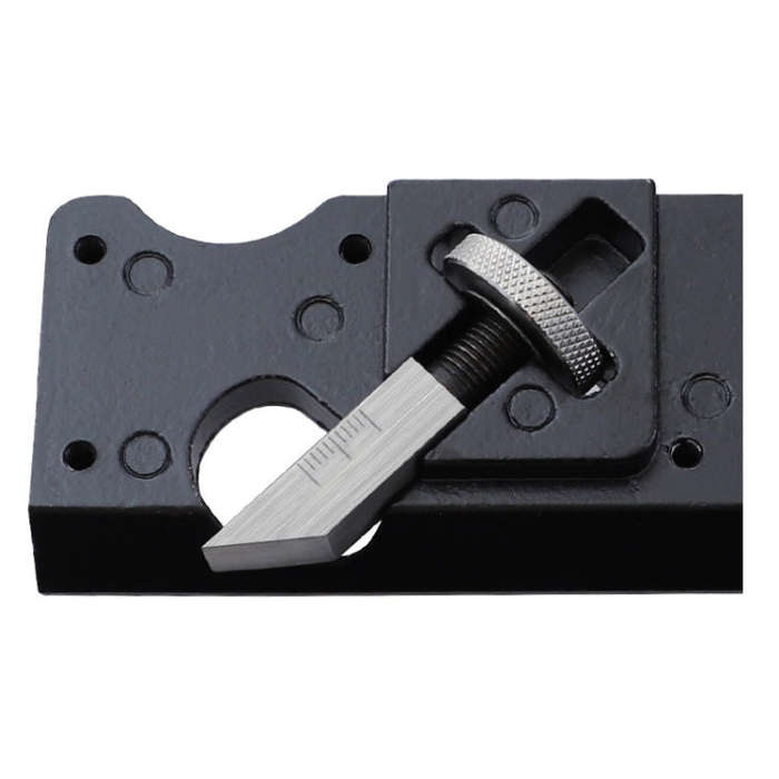 Adjustable Depth Woodworking Chamfering Planer, Specification: 45 Degree Flat Cutter Head