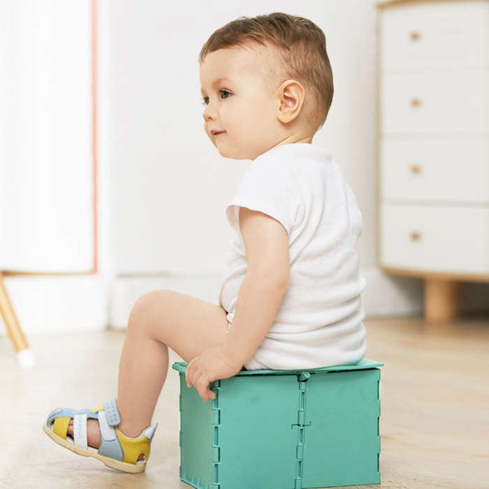 Car Children Foldable Toilet(Green)