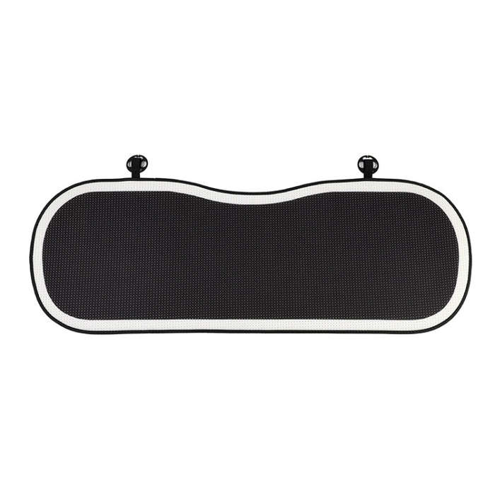 Ice Silk Simple Car Breathable Seat Cushion Cool Pad Summer Universal, Style: Honeycomb Back Row
