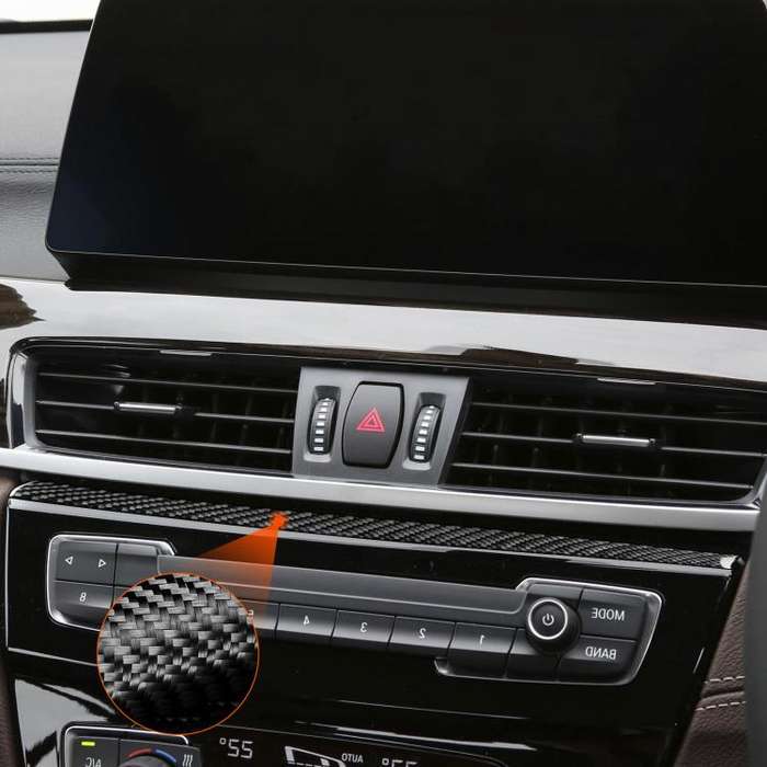 For BMW X1 F48/X2 F39 Right-Hand Drive Radio Panel Upper Sticker(Color)