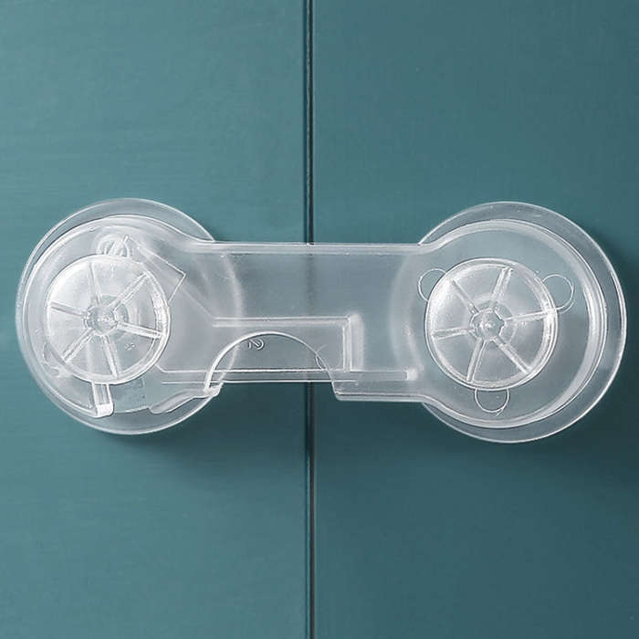 Pair Lock 10 PCS/Pack Children Drawer Anti-opening Cabinet Door Refrigerator Safety Lock