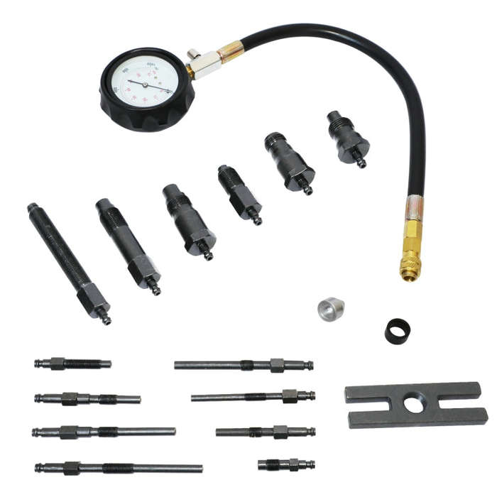 18 PCS / Set TU-15B Diesel Cylinder Pressure Meter Cylinder Pressure Detection Tool