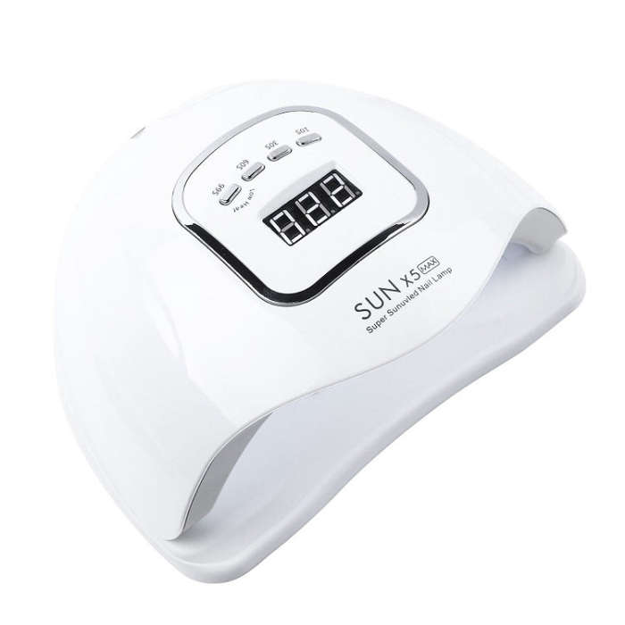 SunX5Max 150W Nail Polish Glue LED Phototherapy Induction Baking Lamp(US Plug)