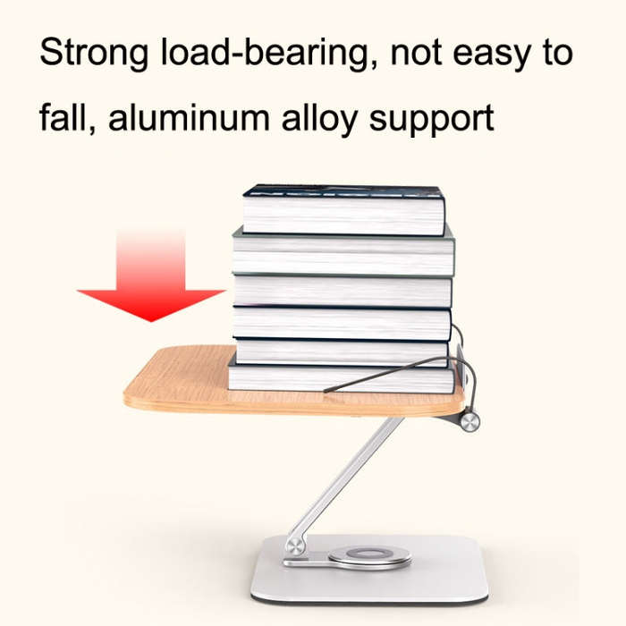R04 Reading Bookshelf Desktop 360-degree Rotation Multi-function Liftable Tablet Bracket