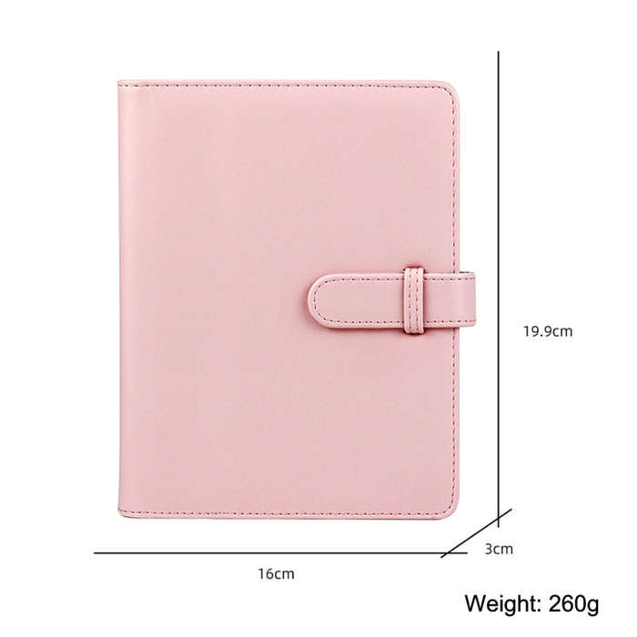 CAIUL 3 Inch PU Leather Photo Album Photo Collection Commemorative Book(Qingkong Blue)