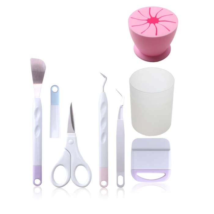 5 In 1+Recycler+Pen Holder Vinyl Weeding Tool Set DIY Silhouette Embossed Engraving Tool