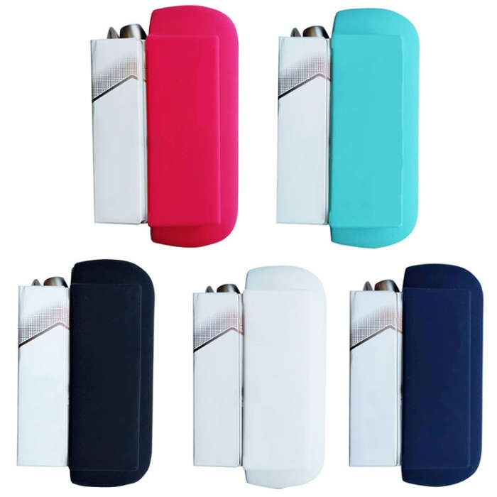 Cigarette Case Storage Silicone Protective Cover For IQO 3.0 / 3.0 DUO(Pearl White)
