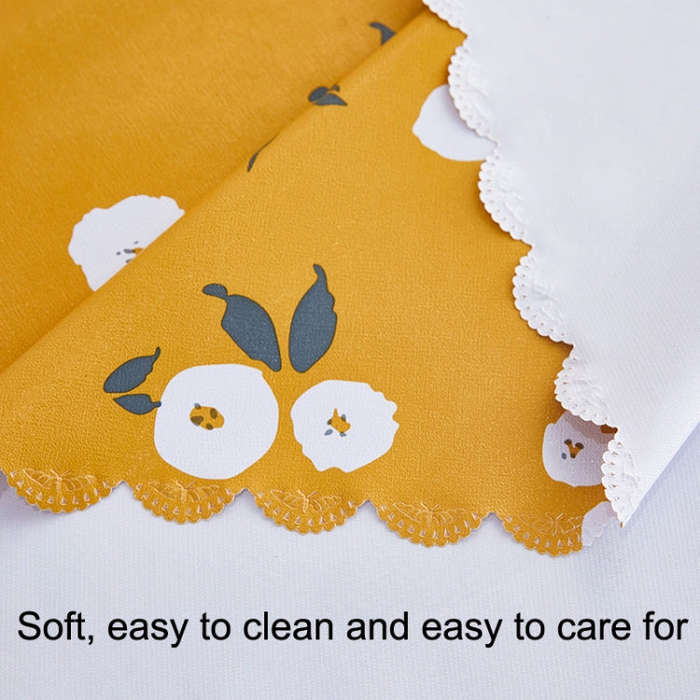 Rural Farm PVC Paper Waterproof Oil Wash Desktop Table Cloth, Size: 140x200cm(Romantic House)