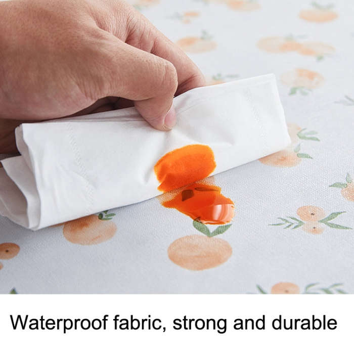 Rural Farm PVC Paper Waterproof Oil Wash Desktop Table Cloth, Size: 140x200cm(Romantic House)