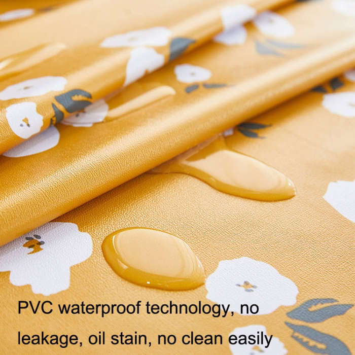 Rural Farm PVC Paper Waterproof Oil Wash Desktop Table Cloth, Size: 140x200cm(Romantic House)