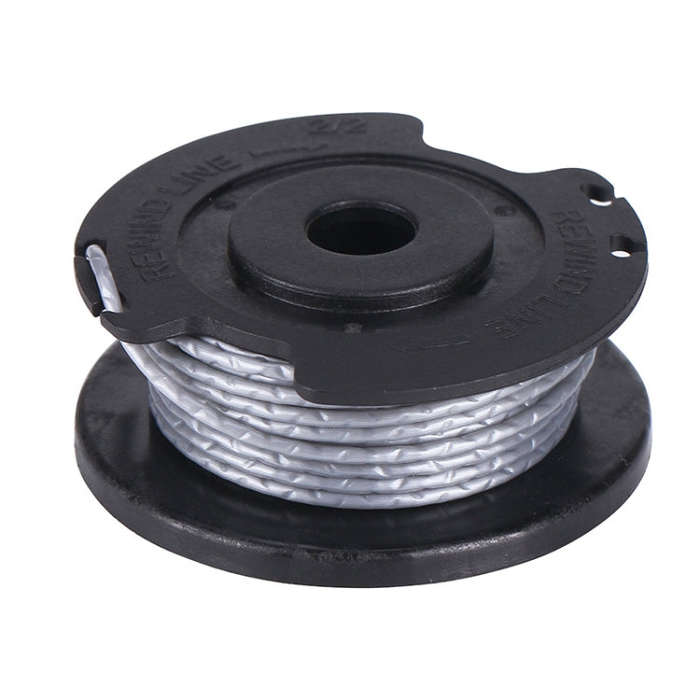 Lawn Mower Single Ply Nylon Mowing Line Hit Grass Rope for BOSCH ART SL Series(Black)