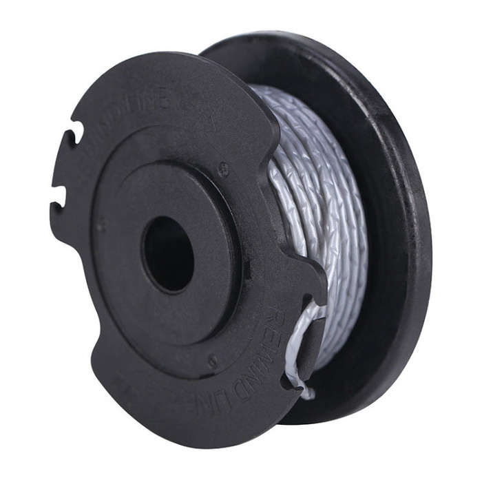 Lawn Mower Single Ply Nylon Mowing Line Hit Grass Rope for BOSCH ART SL Series(Black)