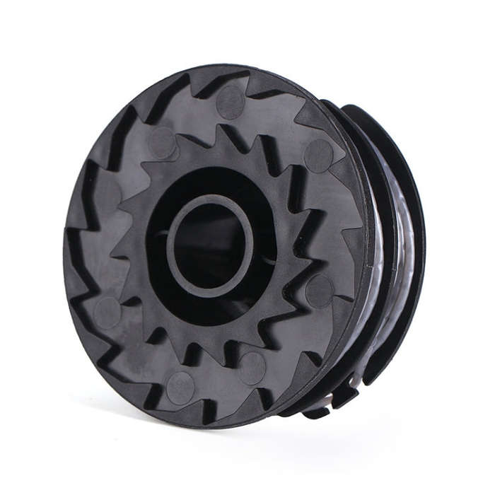 Lawnmower Nylon Double Layer Mowing Line Playing Rope Spool Replaces Greenworks(Black)