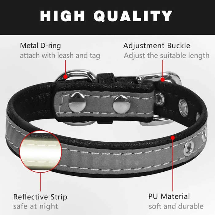 CL181K Pet Soft Reflecting Collar, Size: XS(No Iron Sheet Light Green)