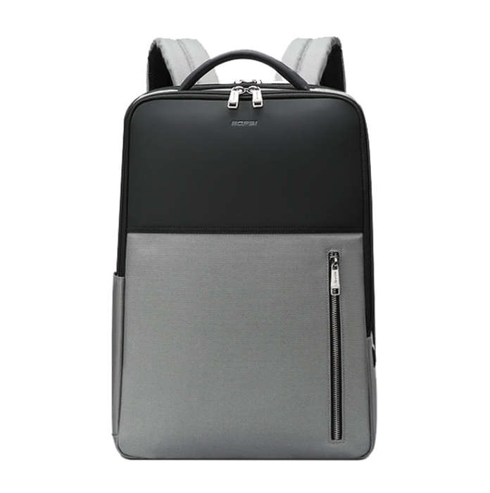 Bopai 61-68118 Multifunctional Wear-resistant Anti-theft Laptop Backpack with USB Charging Hole(S...
