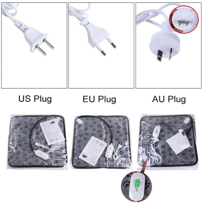 Waterproof Bite-proof Wear-resistant Adjustable Temperature Pet Electric Blanket, Specification: ...