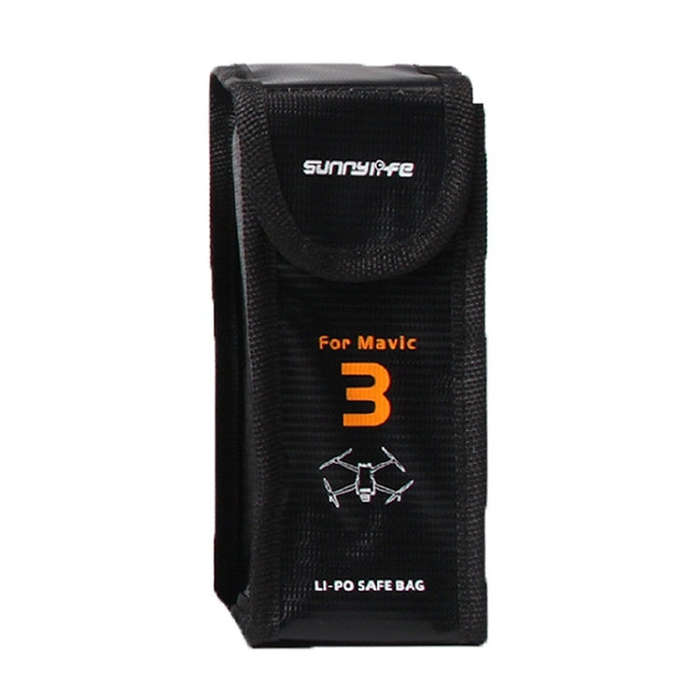 For Mavic 3 Sunnylife M3-DC104 Battery Safe Storage Explosion-proof Bags