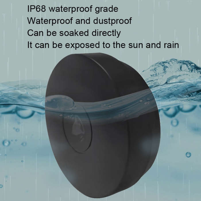 R16 1 For 1 Smart Wireless Self-Powered Hotel Home Electronic Call Doorbell(UK Plug Black)