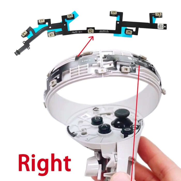 For Quest 2 Locating Ring Flex Cable Left Set