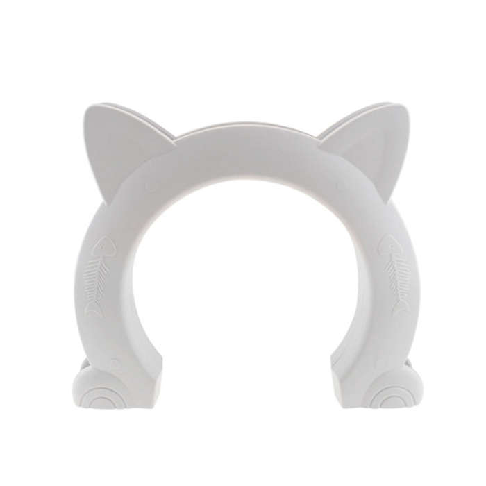 MM01 Can Control the Direction of Access Pet Door Flap Cat Door(White)