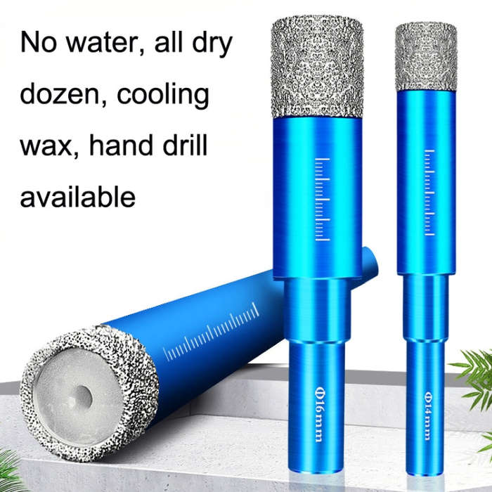 Ceramic Glass Hole Opener Domestic Marble Hole Puncher, Punch Diameter: 8mm