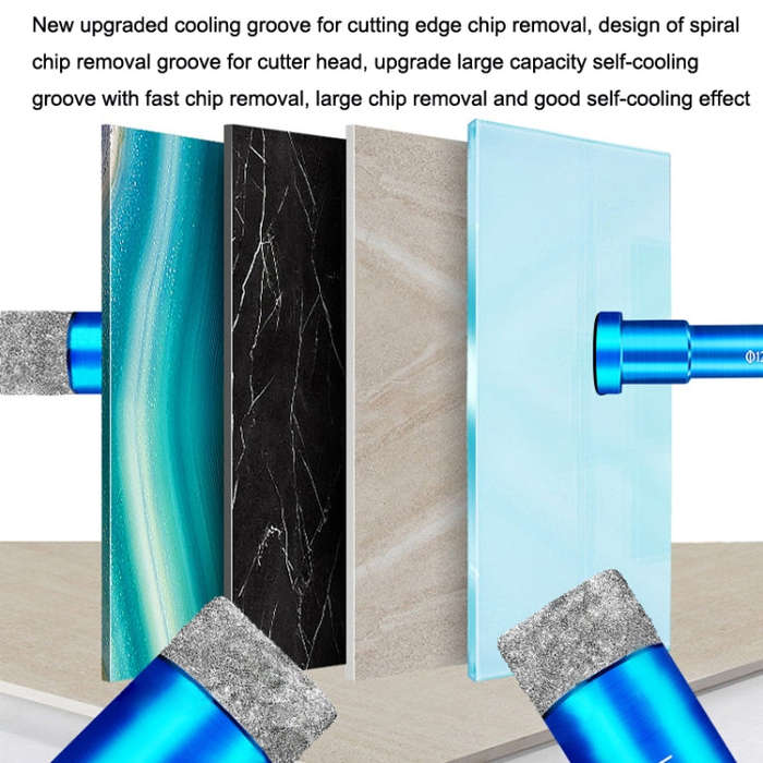 Ceramic Glass Hole Opener Domestic Marble Hole Puncher, Punch Diameter: 8mm