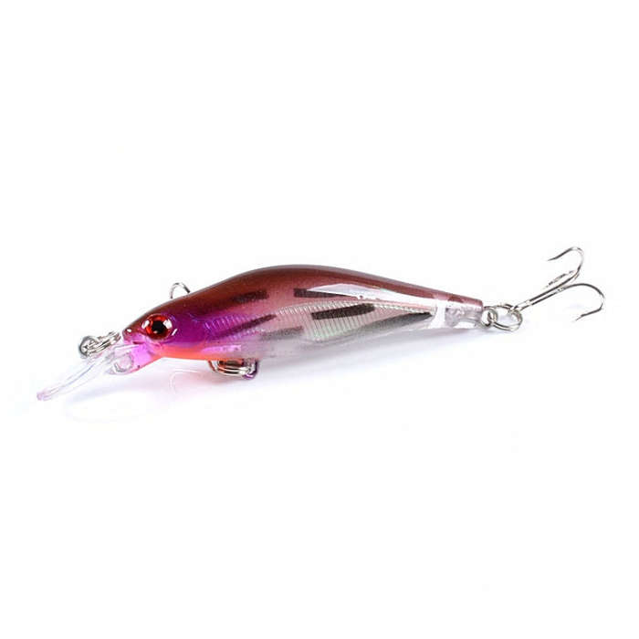 M0137 8cm/6.3g Submerged Mino Roadrunner Bait Bionic Plastic Hard Bait(4)