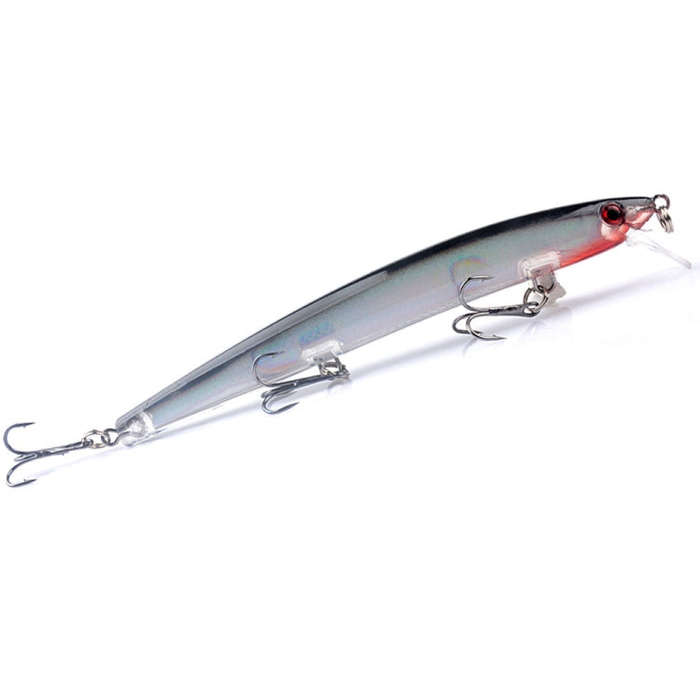 M0231 13.5cm 15g Mino Rattle Pearl Long-distance Suspension Laser Hard Lure(8)