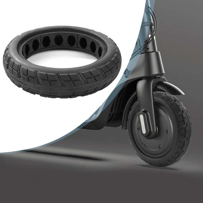 For Xiaomi Scooter 8.5 inch Inner Hole Honeycomb Explosion-proof Tire(Black)