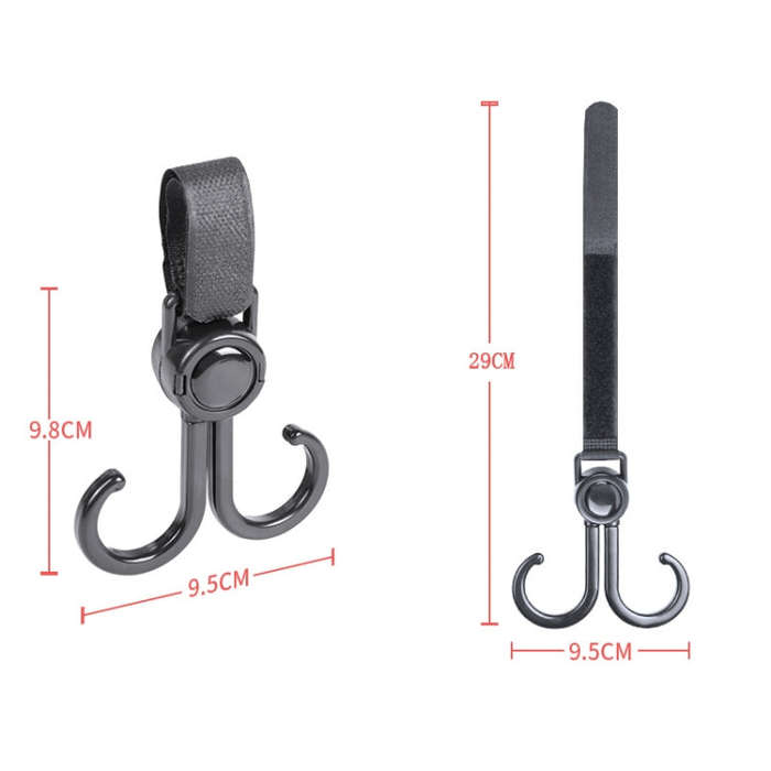 Multifunctional Wheelchair Baby Stroller Double Hooks(2 PCS/Set)