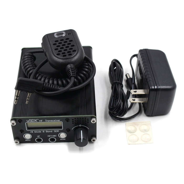 Usdr Usdx + V2 Plus 8 Band SDR Full Mode HF SSB QRP High Frequency Transceiver, Spec: US Plug