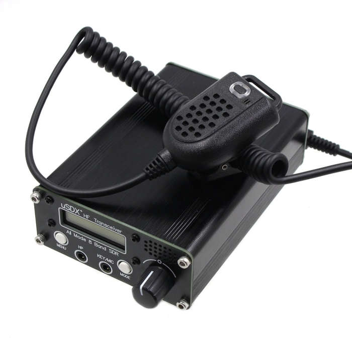 Usdr Usdx + V2 Plus 8 Band SDR Full Mode HF SSB QRP High Frequency Transceiver, Spec: US Plug