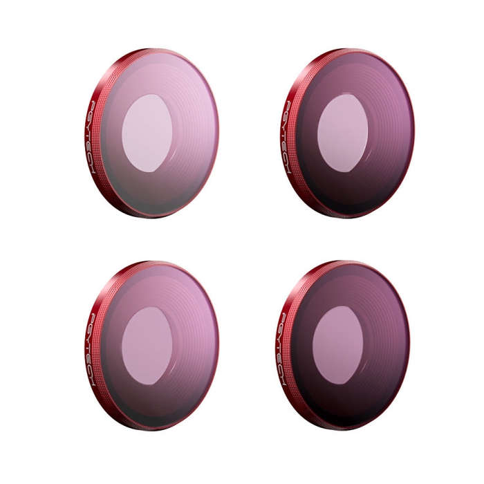 PGYTECH  For DJI OSMO Action 3 Filter Camera Lens Pro Version,Spec: ND 8/16/32/64