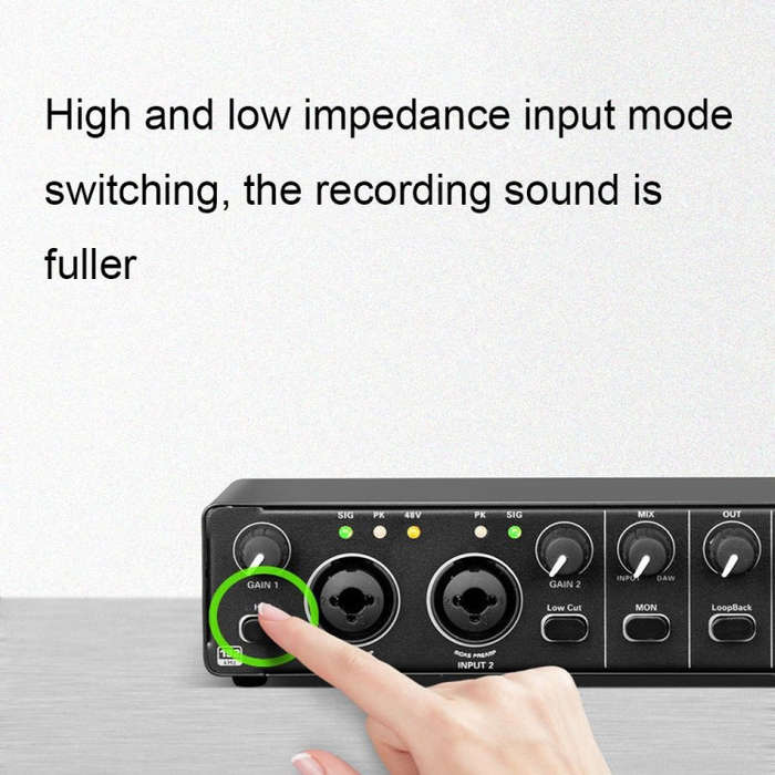 SK-1 USB Computer Driver-free Recording Sound Card Instrument Arranger Mixer