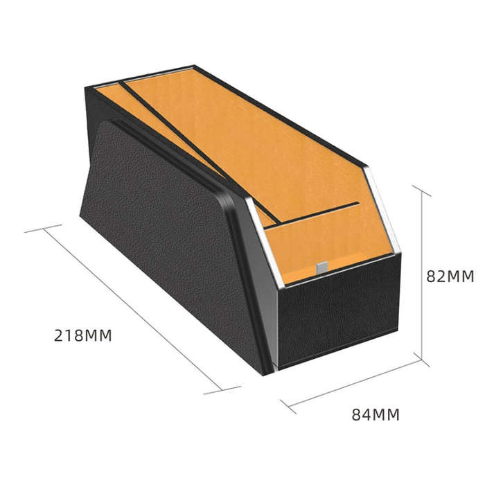 Q9 2 In 1 Multi-function Car Storage Box Wireless Charging