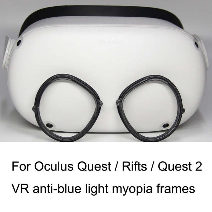 For Quest / Rifts / Quest 2 1pair VR All-in-one Glasses Frame Magnetic Suction Frame Can Match My...
