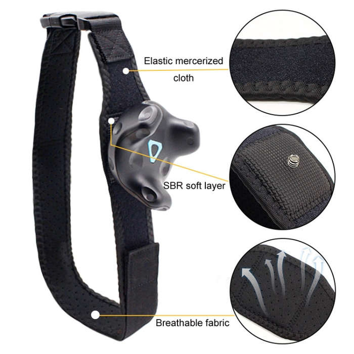 For HTC Vive Tracker VR Game Tracker Strap Accessories, Style: Foot/Wrist Straps