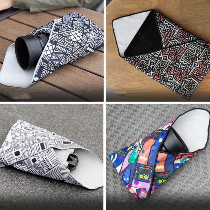 PGYTECH Folding Photography Camera Protective Wrap Cloth Cover(Art Geometry)