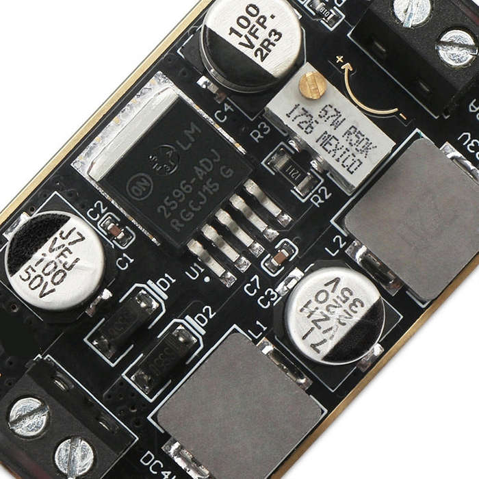 LM2596-ADJ DC-DC Adjustable Step-Down Power Module 4V-40V To 1.23-35V 3A Stereotype Board(As Show)