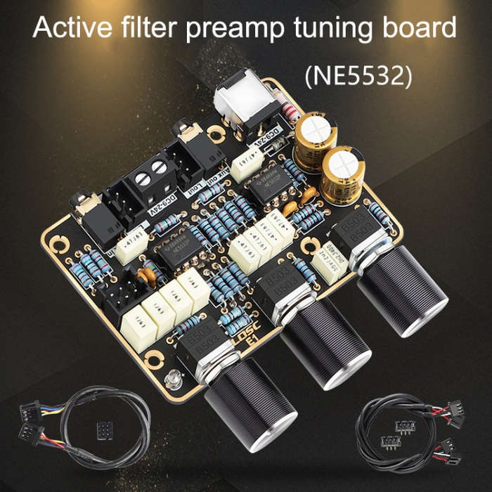 NE5532 Tuner Plate Active Filter Amplifier Board HIFI Front Module Universal Dual Operation Ampli...
