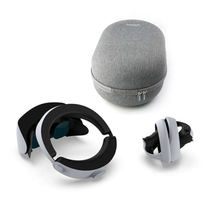 For PlayStation VR2  DOBE Portable Multifunctional Storage Bag Lens Protector